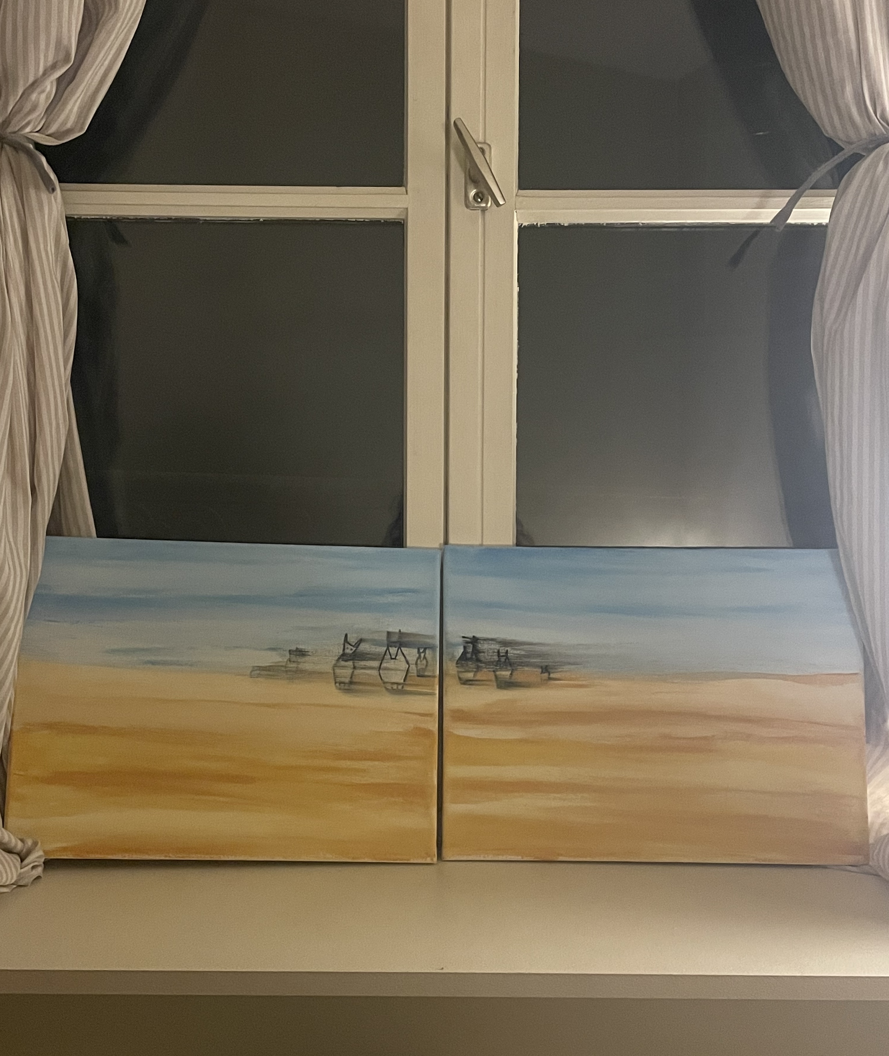 Degradation — installed in a room