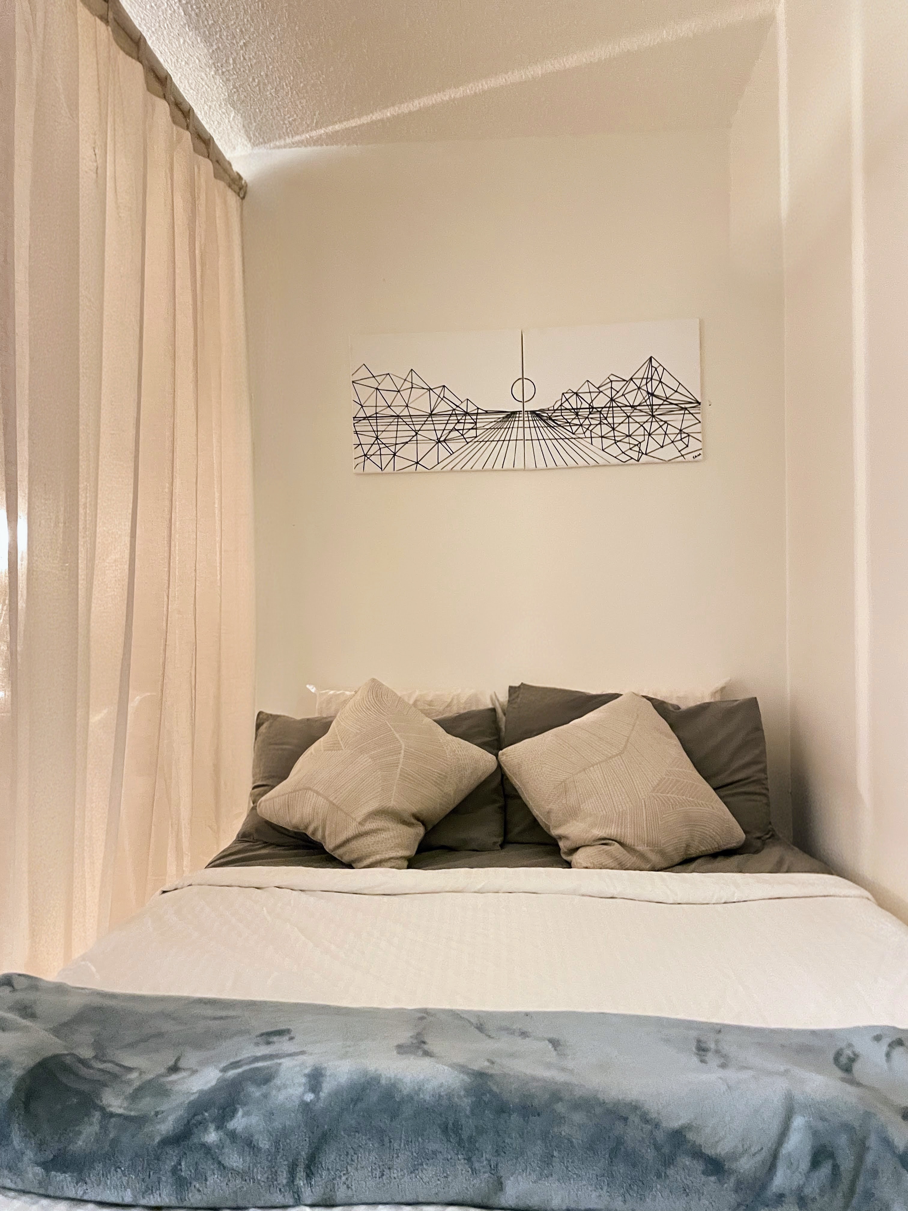 Perspective — installed in a room